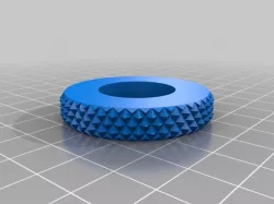 My Customized Knurled Ring EDC Fidget Widget
