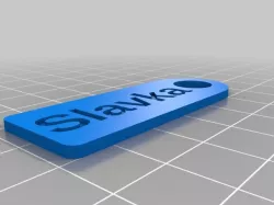 My Customized Simple  Key Tag