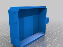 Nerf Barricade - extended battery door for LiPO batteries