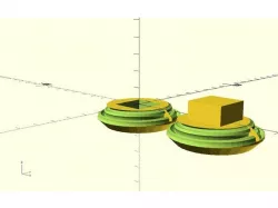 Parametric Hyperbolic Worm Gear