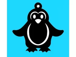 Penguin Keychain