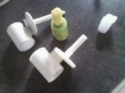 Pièce de remplacement abattant wc