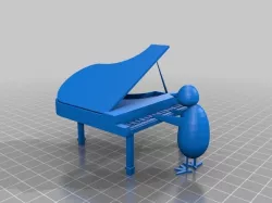 Pollo pianista