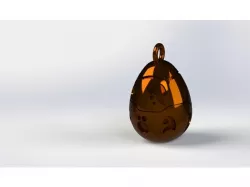Precursor Egg Keychain
