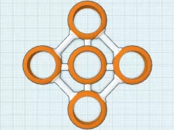 quad fidget, just a touch of oddness