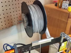REmixed Prusa MK2 Threaded Bearing Spool holder w/filament guide