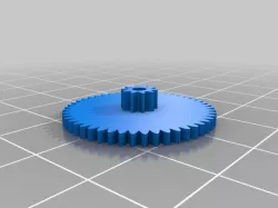 Replacement gear for L.L. Bean mini crank 3 LED flashlight