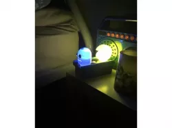 Retro game night light - Pac man and ghost