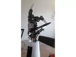 Robotic hand  servo powered