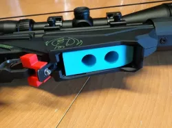 Ruger RPR Single shot adapter Remix with finger Holes