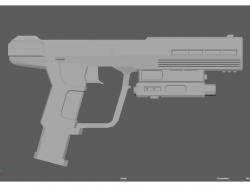 halo 3 odst silenced smg 3d models 【 STLFinder