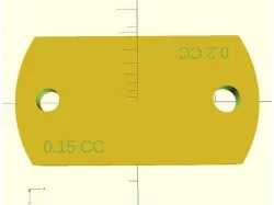 Simplified Two Hole Micro Disk Replacement