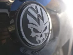 Skull Vw Back Logo