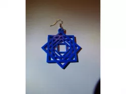 Square earrings