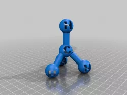 tetrahedral molecule