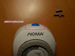 Timer slider replacement