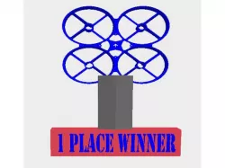 Tiny Whoop Trophy - First Place