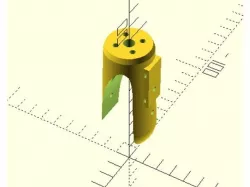 Volantex Ranger 757-4 wing motor mount