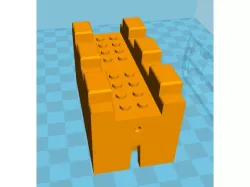 WALL LEGO for Creative Tools castle playset (in progress)