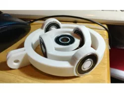 WIP Concept 8mm 608ZZ bearing camera gyro