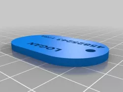 wolverine dog tags stl