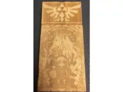 Zelda Laser Etched Bamboo Flash Drive