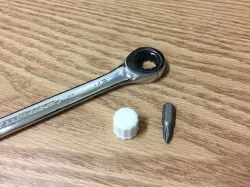 1/4" drive bit thumb wheel