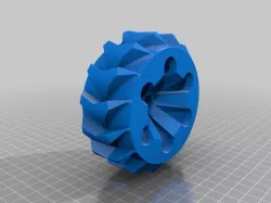 1/8 sand paddle wheels