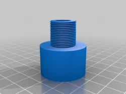 14mm- to 16mm+ thread adapter for TM Mk23