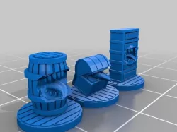 15mm Mimic Set #D&D #DnD #Pathfinder #pocket-dungeons #pocket-tactics #multiverse