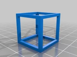 3D Printable Cube