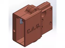 Airsoft Magazine Adapter - M12 to TM to suit Odin Speed loader