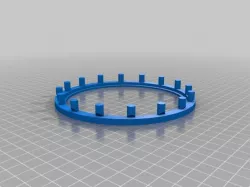 Circle with Pegs