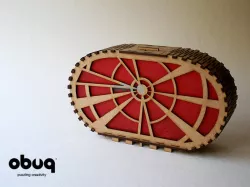 Circular LED lamp