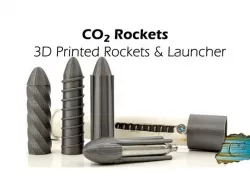 CO2 Rockets & Launcher Components