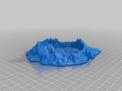 Crater Lake as a Crater for 28mm Gaming