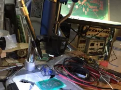 Dremel Drill Press Mount (just..not for a microscope)