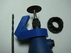 Drill bit sharpener for "generic" rotary tool