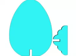Easter Egg Stand Up