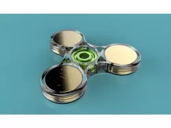 Fidget Spinner - Dollar Coin