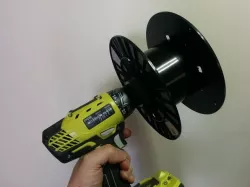 Filament roll to drill adapter (1kg 50mm ID-roll)