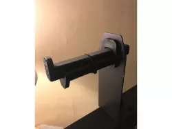 Filament spool holder extension arm
