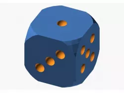Game die dice