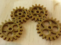 Gears for custom cog work