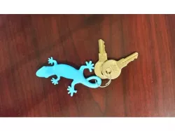 Gecko Keychain