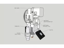 IMA-Prusa i3 Geared Extruder