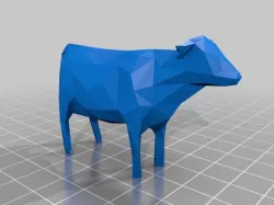 Low Poly Cow