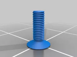 m2 - 5 mm countersunk philips bolt