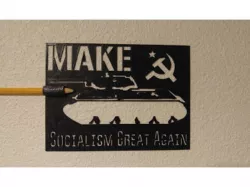 Make Socialism Great Again Stencil