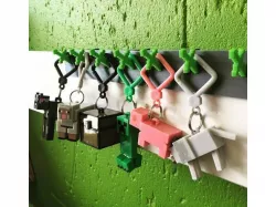 Minecraft Keychain Hanger